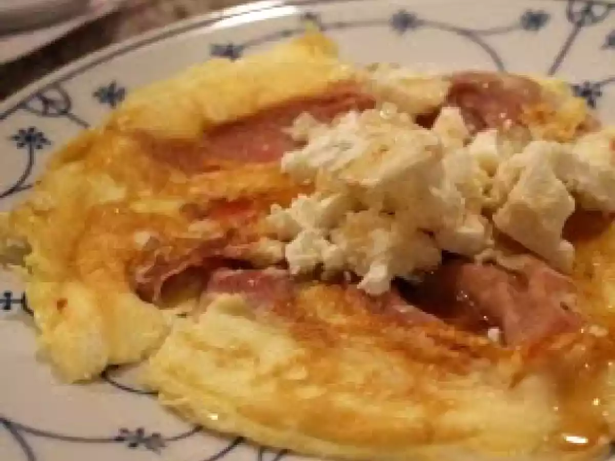 Leckeres Frühstücksomelette