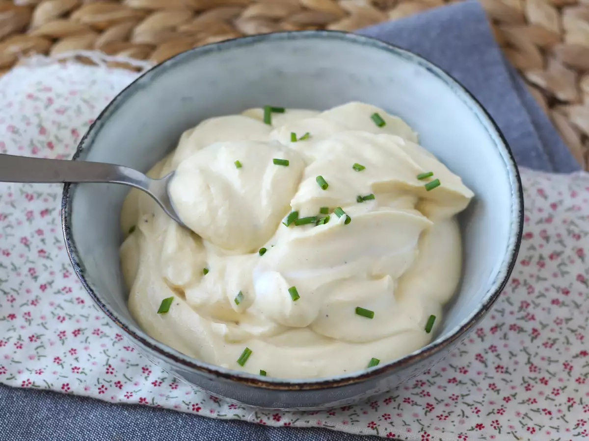 Leichte Mayonnaise aus hartgekochten Eiern – ganz ohne Öl! Perfekt, wenn man keine rohen Eier essen kann - foto 3