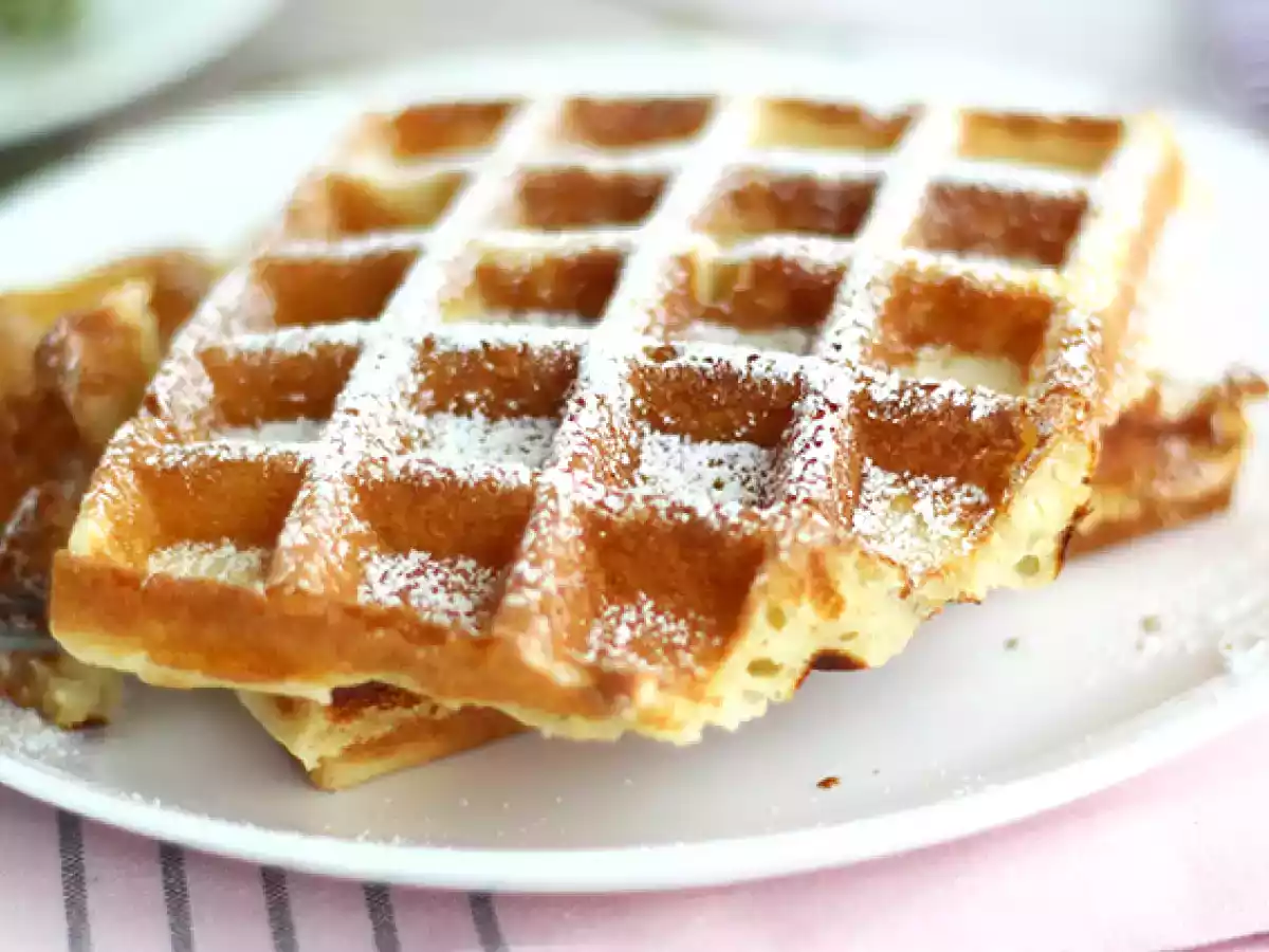 Leichte und knusprige Waffeln - foto 2