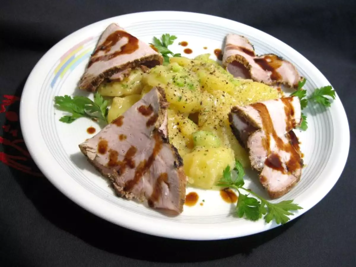 Letzte Woche, nach der Tafel