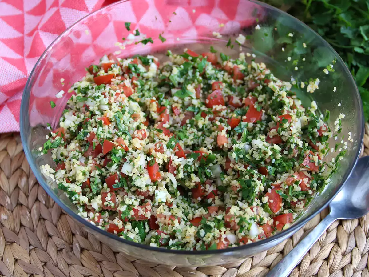 Libanesischer Taboulé-Salat – herrlich aromatisch und schön frisch