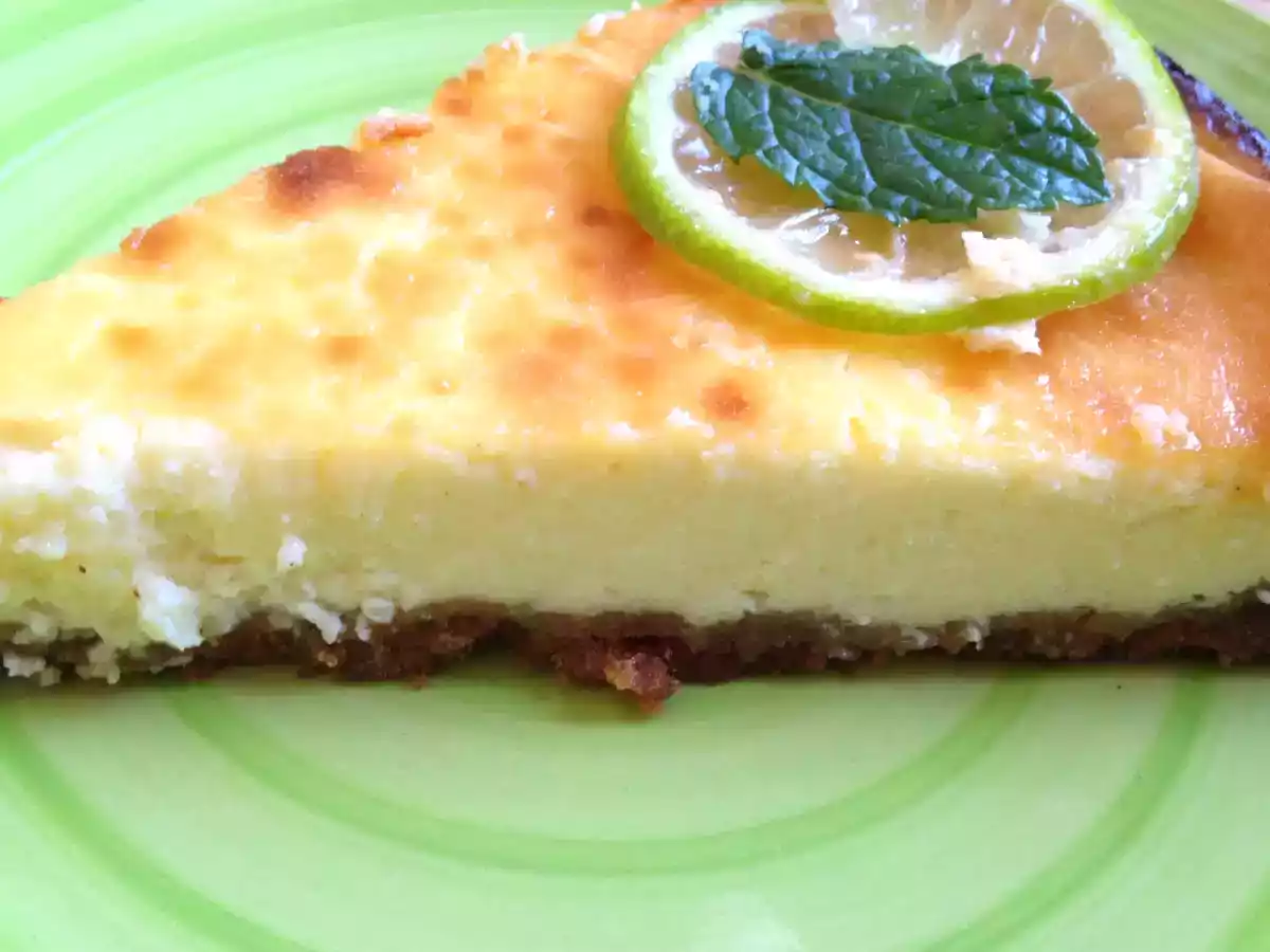 Limetten-Cheesecake