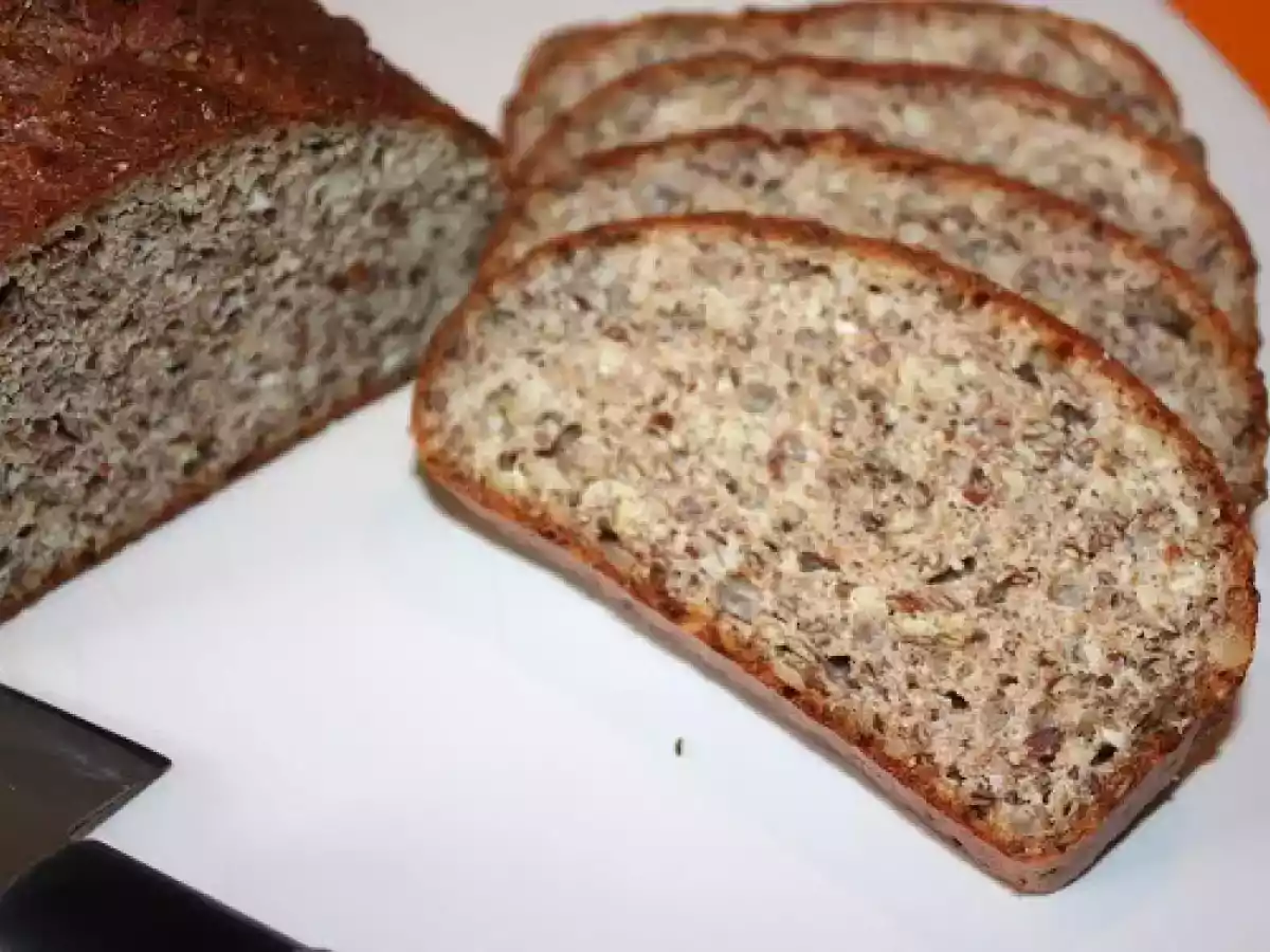 Low Carb Quark-Brot