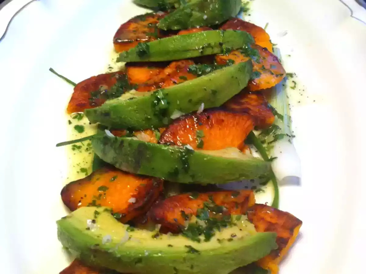 Lust auf Genuss - Süßkartoffel-Avocado-Salat