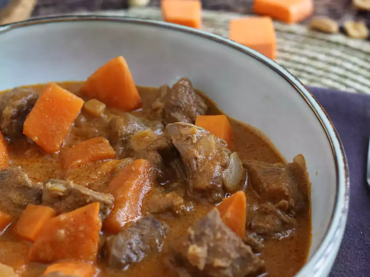 Mafé-Rindfleisch (die einfache Variante und immer so köstlich!) - foto 2