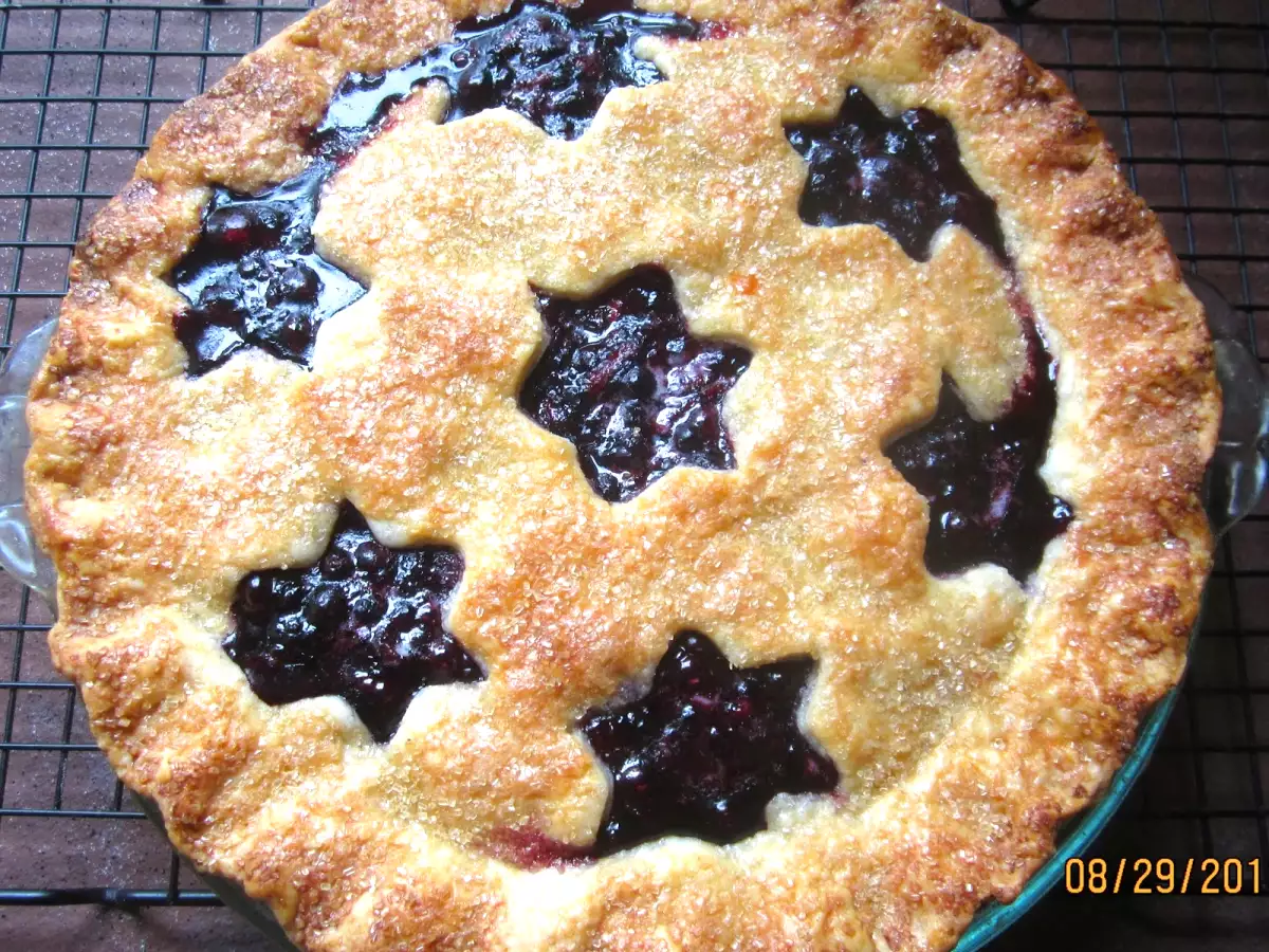 MAINE BLUEBERRY PIE - EIN STAATS-DESSERT