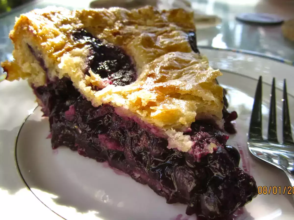 MAINE BLUEBERRY PIE - EIN STAATS-DESSERT - foto 2