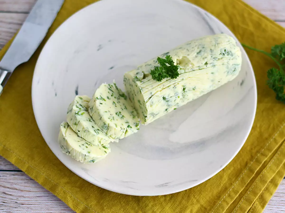 Maître-d’hôtel-Butter (einfaches und schnelles Rezept) - foto 2
