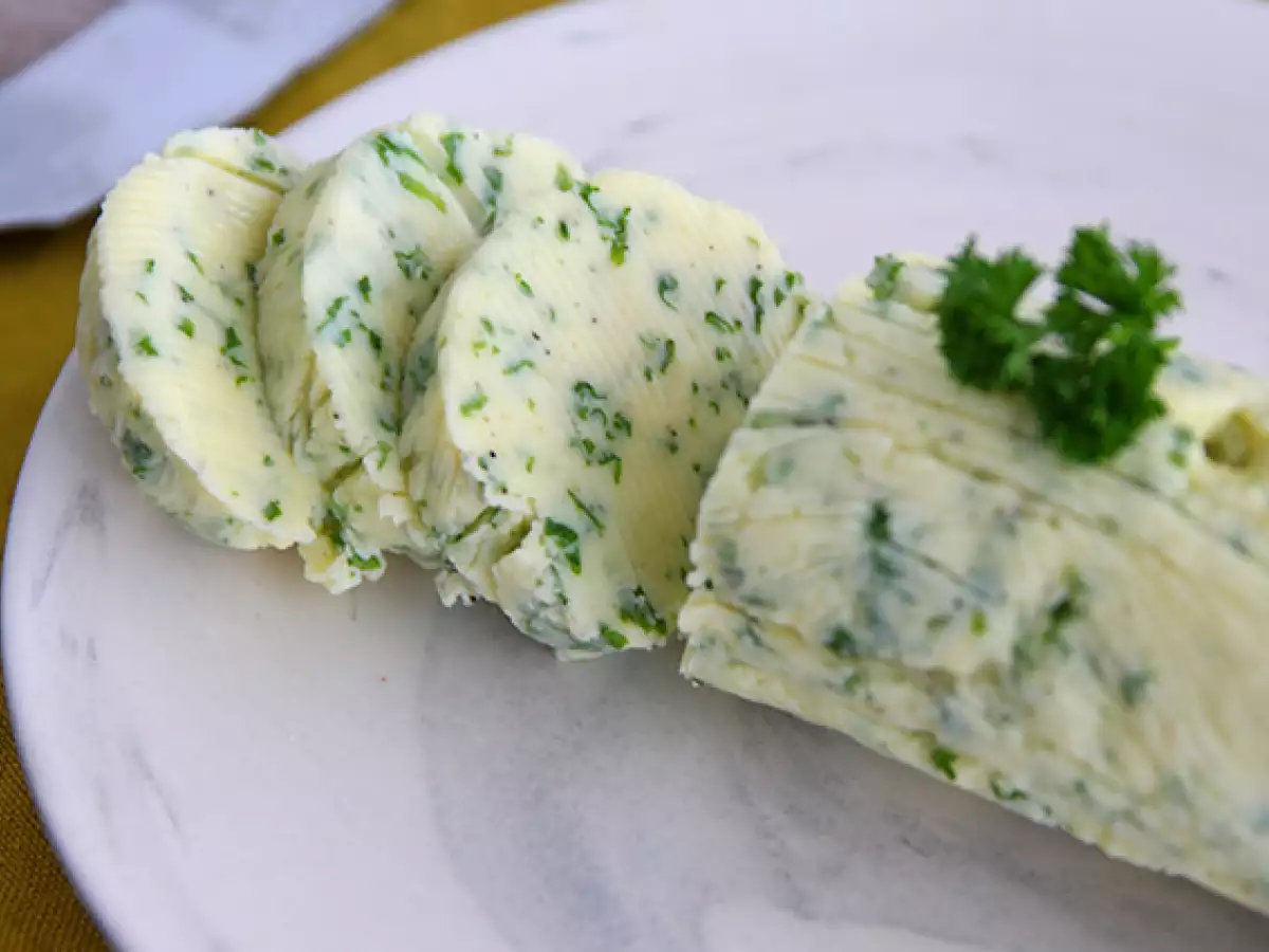 Maître-d’hôtel-Butter (einfaches und schnelles Rezept) - foto 3