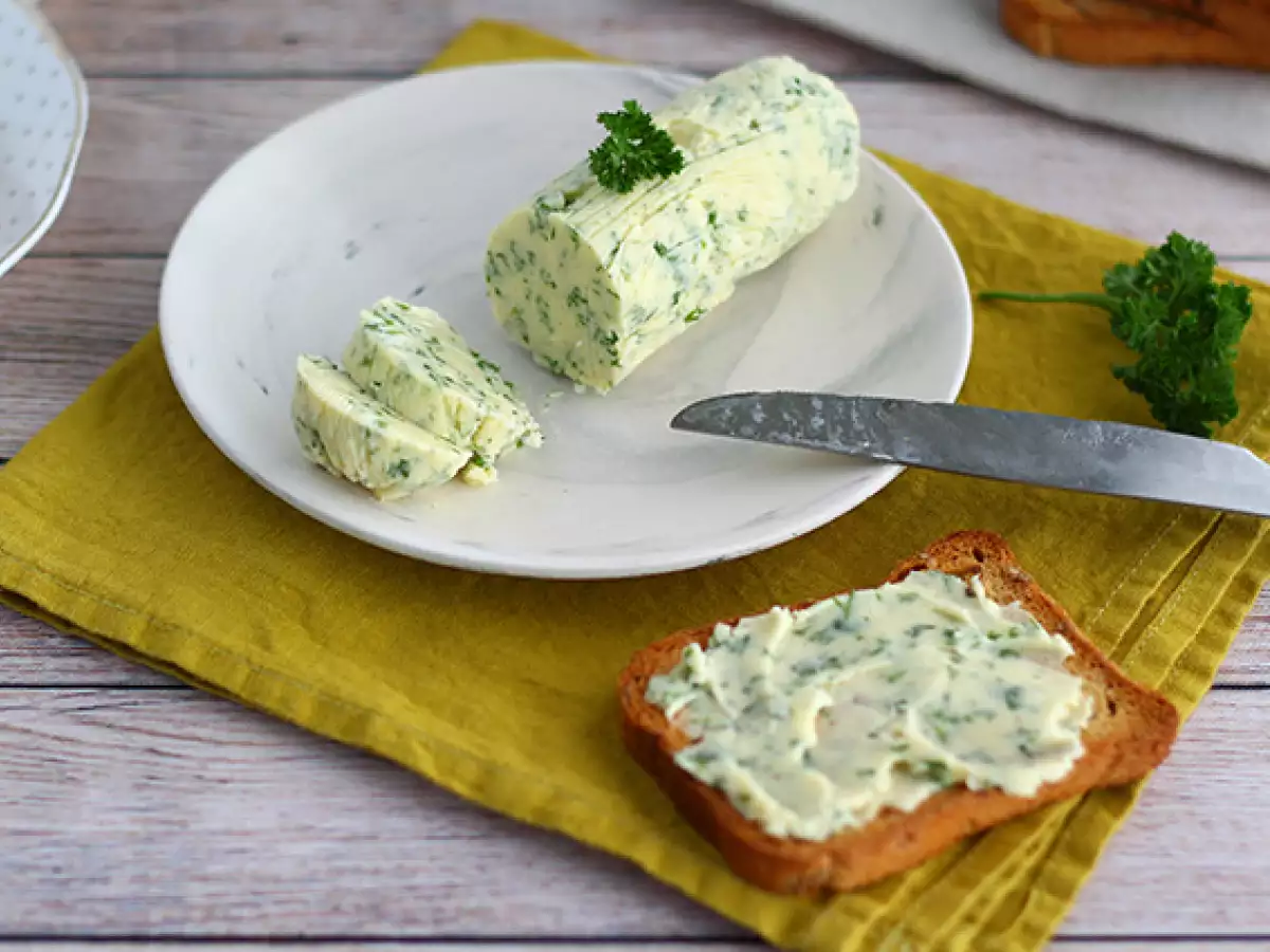 Maître-d’hôtel-Butter (einfaches und schnelles Rezept) - foto 4