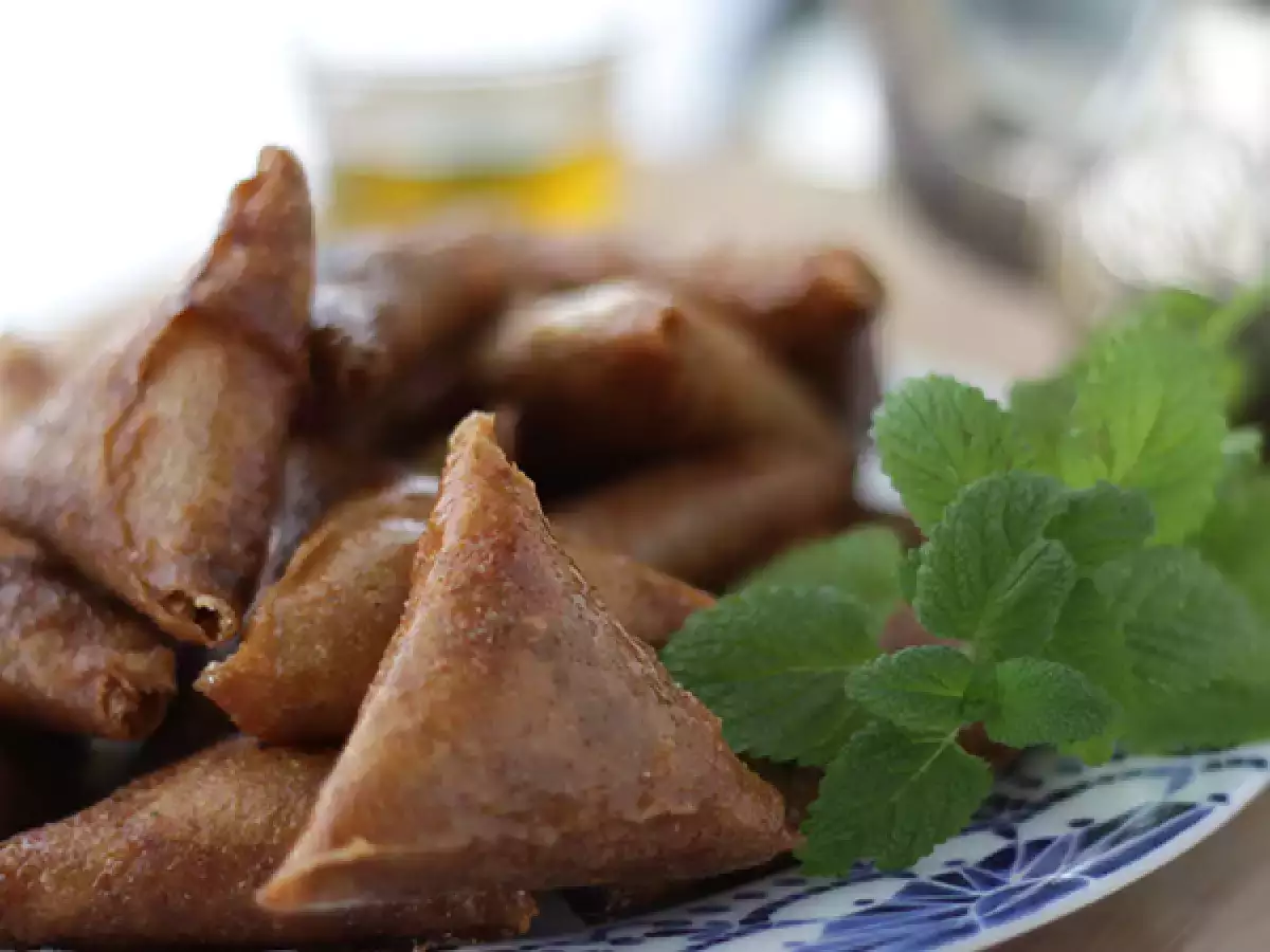 Mandel-Briouats: kleine orientalische Mandelgebäckstücke - foto 3