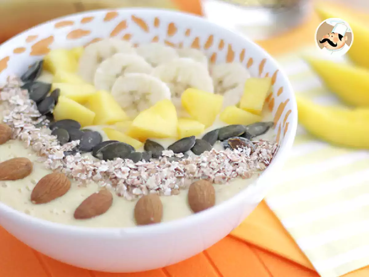 Mango-Bananen-Smoothie-Bowl