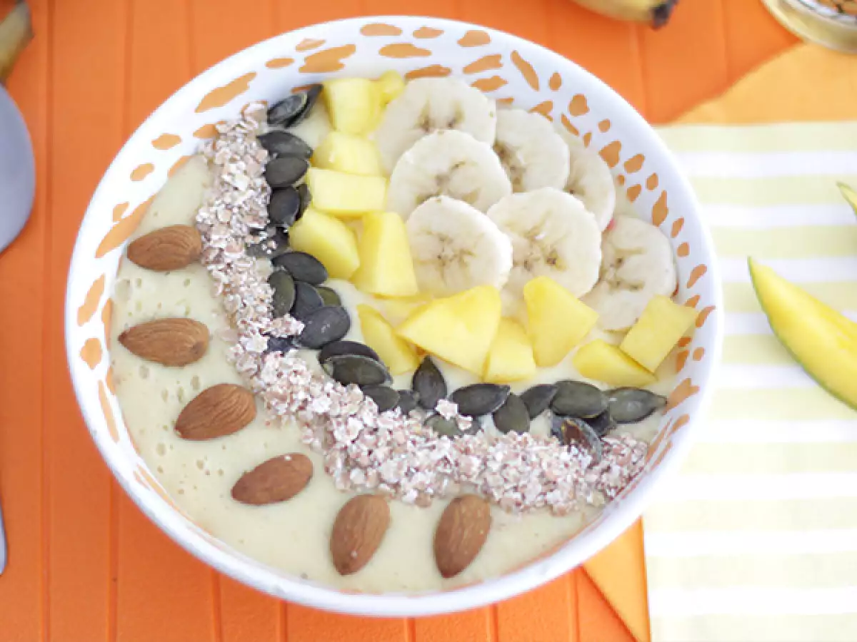 Mango-Bananen-Smoothie-Bowl - foto 2