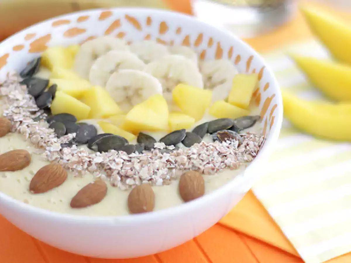 Mango-Bananen-Smoothie-Bowl - foto 3