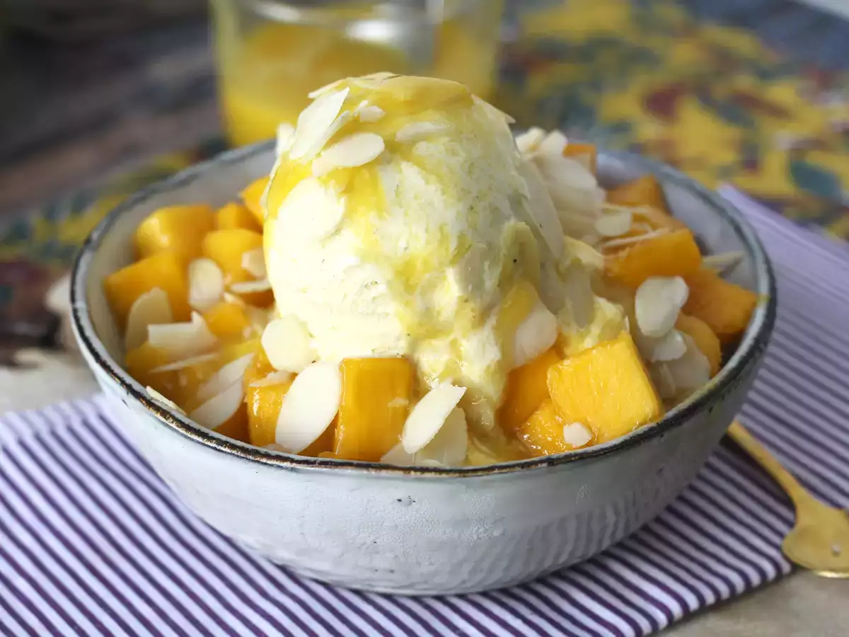 Mango-Bingsu, die köstliche koreanische Nachspeise mit Mango, die weltweit ein Hit ist - foto 3