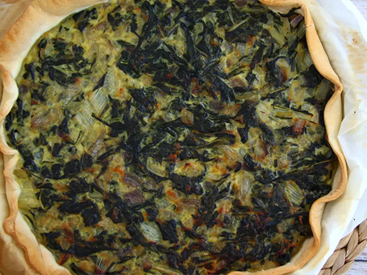 Mangold-Tarte mit geriebenem Käse - foto 5