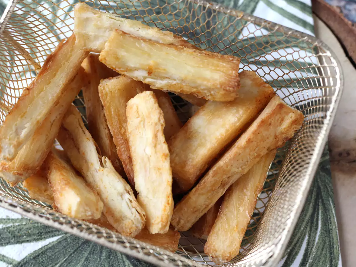 Maniok aus der Heißluftfritteuse: ein knuspriger und gesunder Snack - foto 2