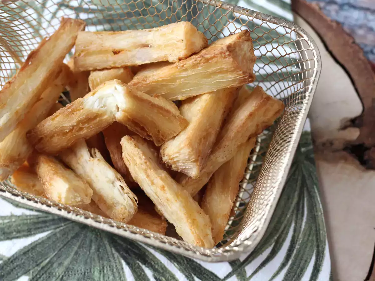 Maniok aus der Heißluftfritteuse: ein knuspriger und gesunder Snack - foto 4