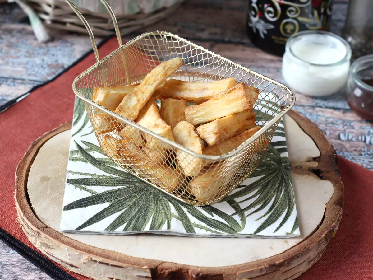 Maniok aus der Heißluftfritteuse: ein knuspriger und gesunder Snack - foto 5