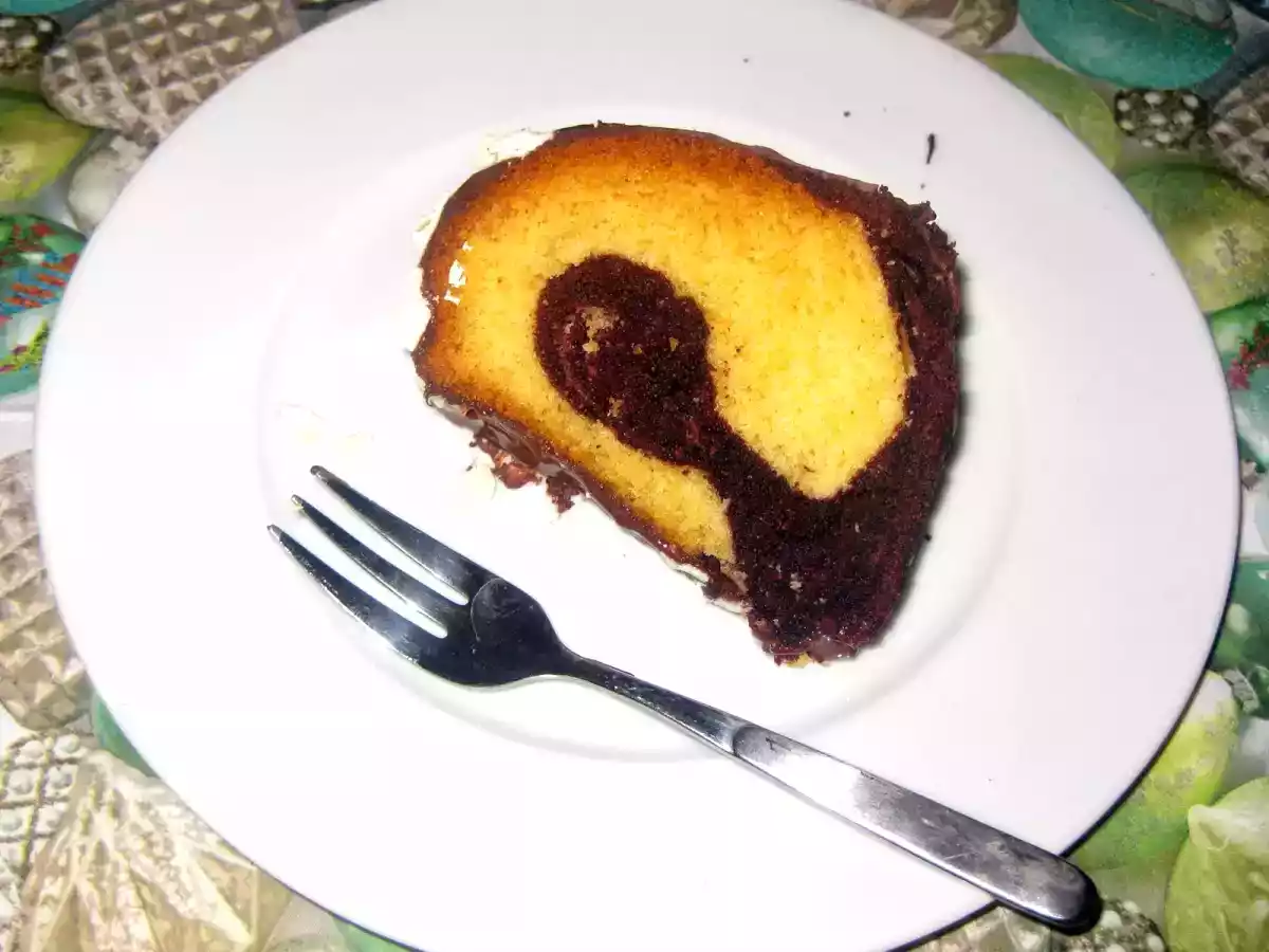 Marble Cake | Marmorkuchen - foto 2