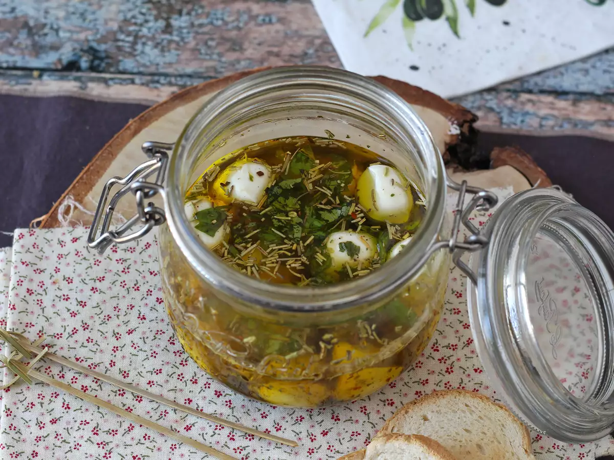 Marinierte Mozzarella-Kugeln – als Snack oder im Salat! - foto 7