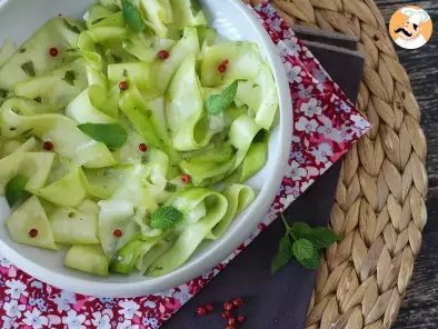 Marinierte Zucchini, das perfekte Gemüse-Carpaccio für den Sommer!, Foto 6