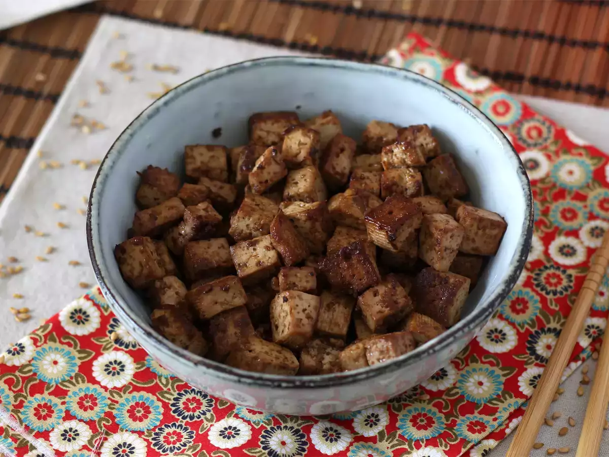 Marinierter Tofu mit asiatischem Touch(ja, danach werden Sie Tofu lieben!) - foto 4