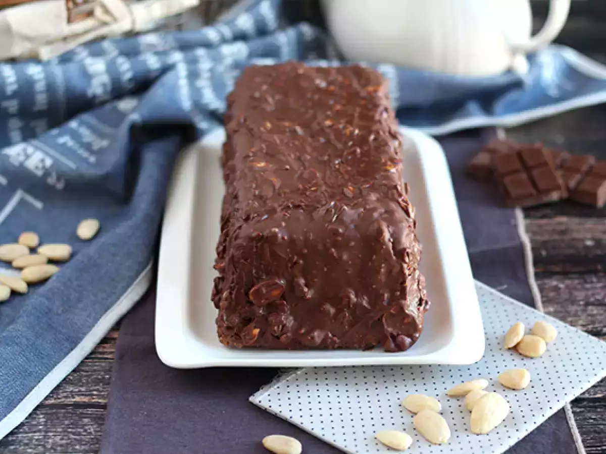 Marmorbiskuit mit Mandelglasur - foto 5