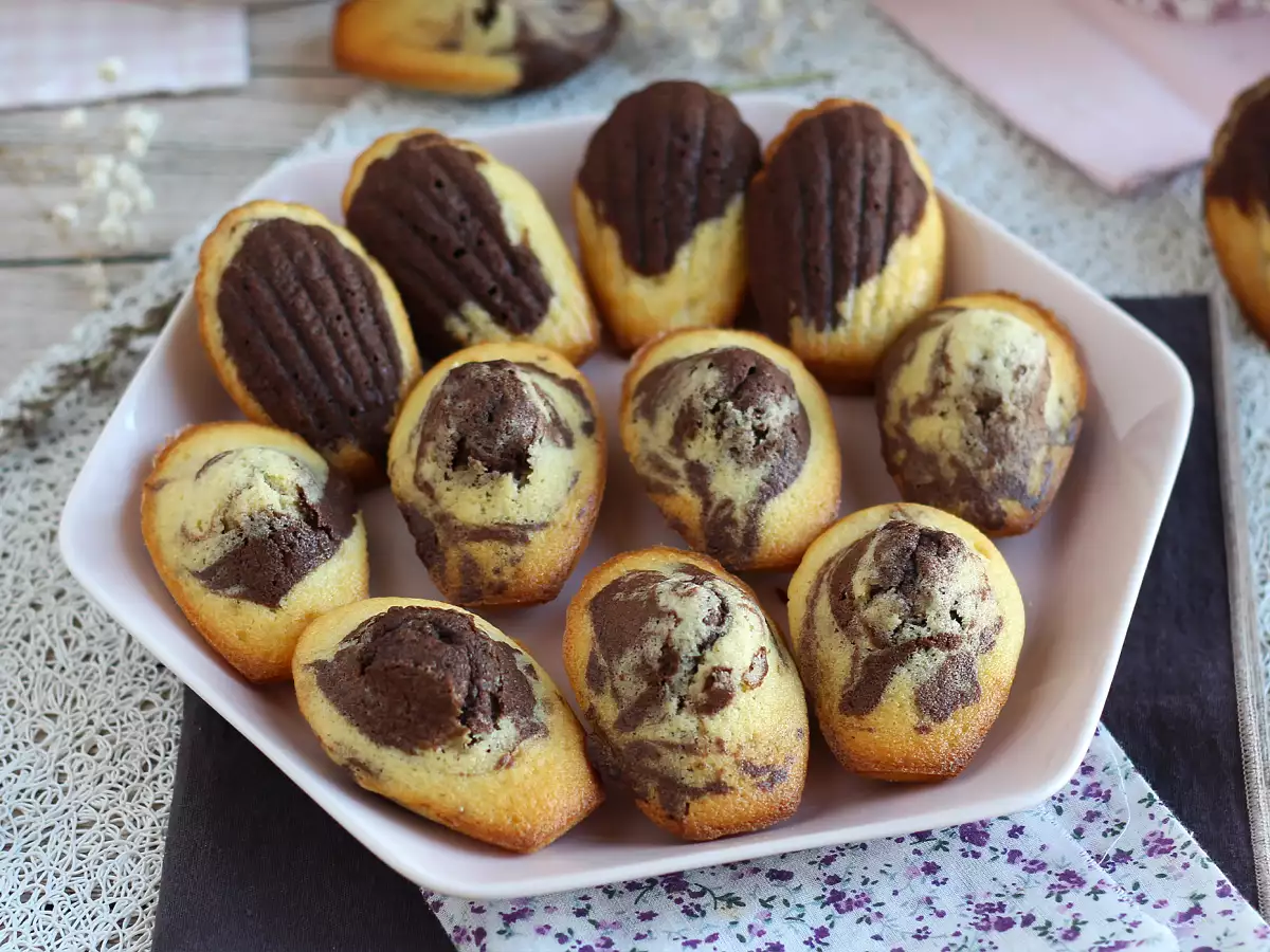 Marmorierte Madeleines – unbedingt ausprobieren!