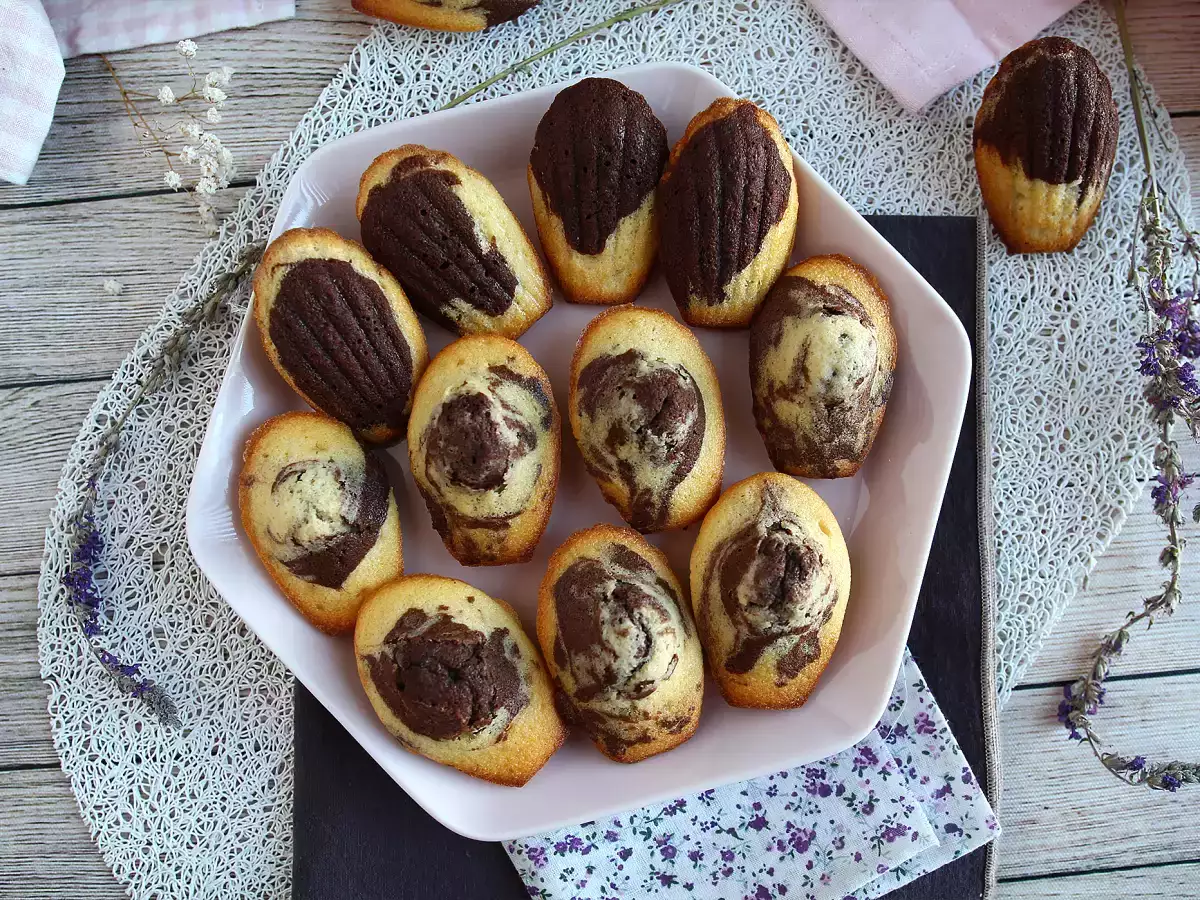 Marmorierte Madeleines – unbedingt ausprobieren! - foto 3