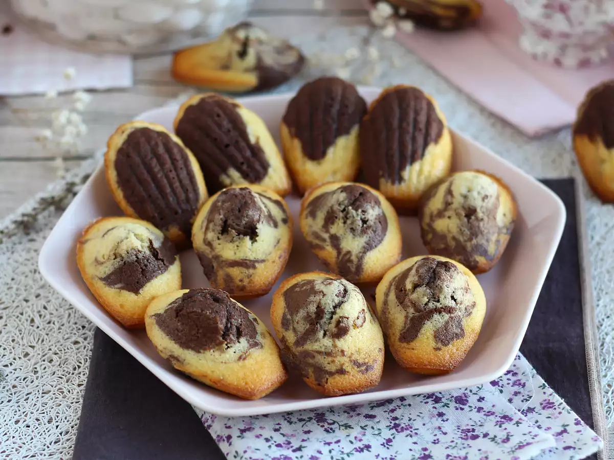 Marmorierte Madeleines – unbedingt ausprobieren! - foto 5