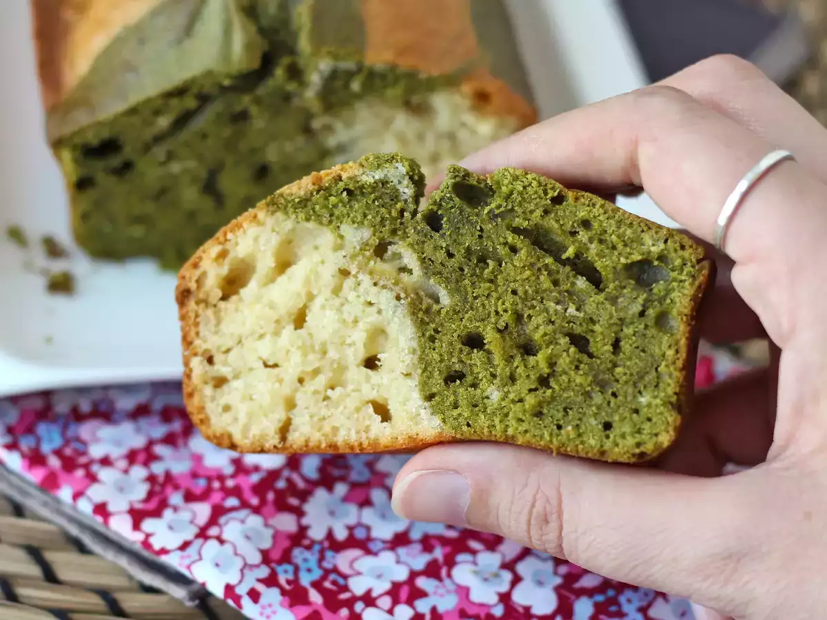 Marmorkuchen mit Matcha-Tee - foto 7
