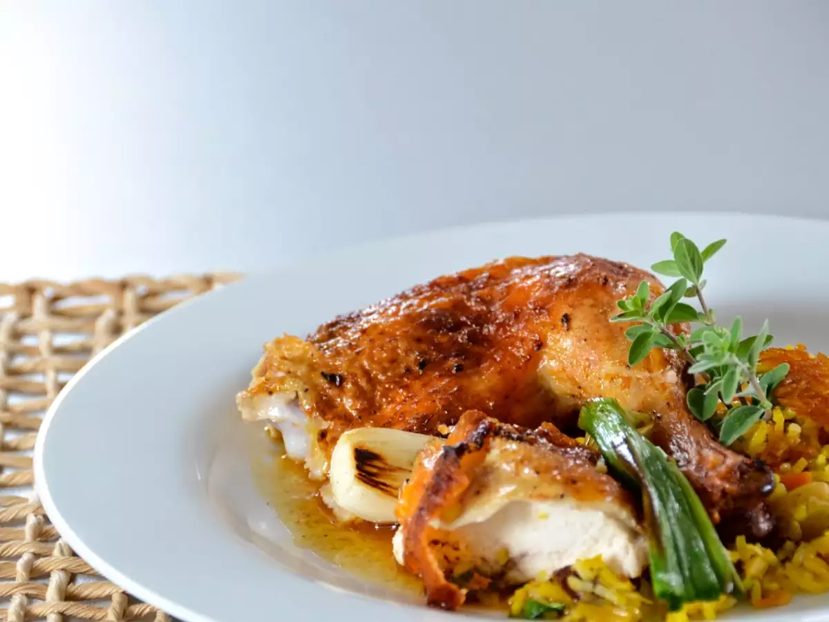 Marokkanisches Brathendl - wieder mal etwas anders