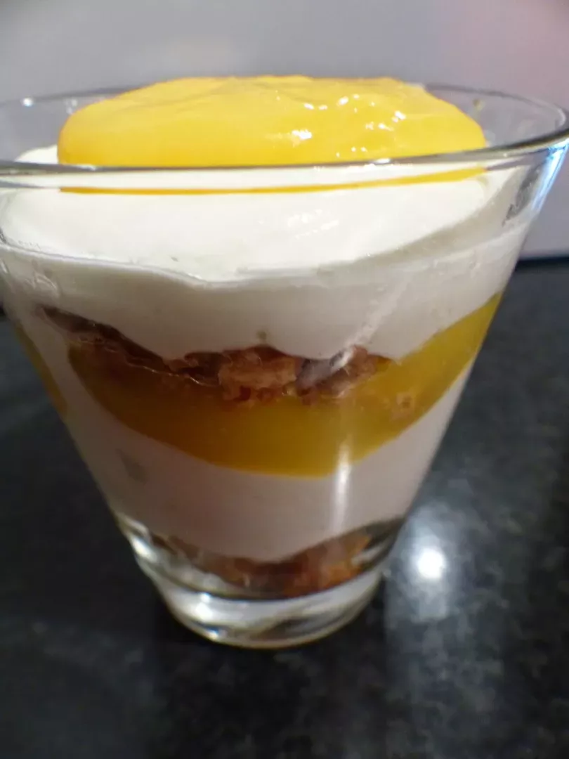 Mascarpone ~ mango ~ dessert mit whisky - Rezept Petitchef
