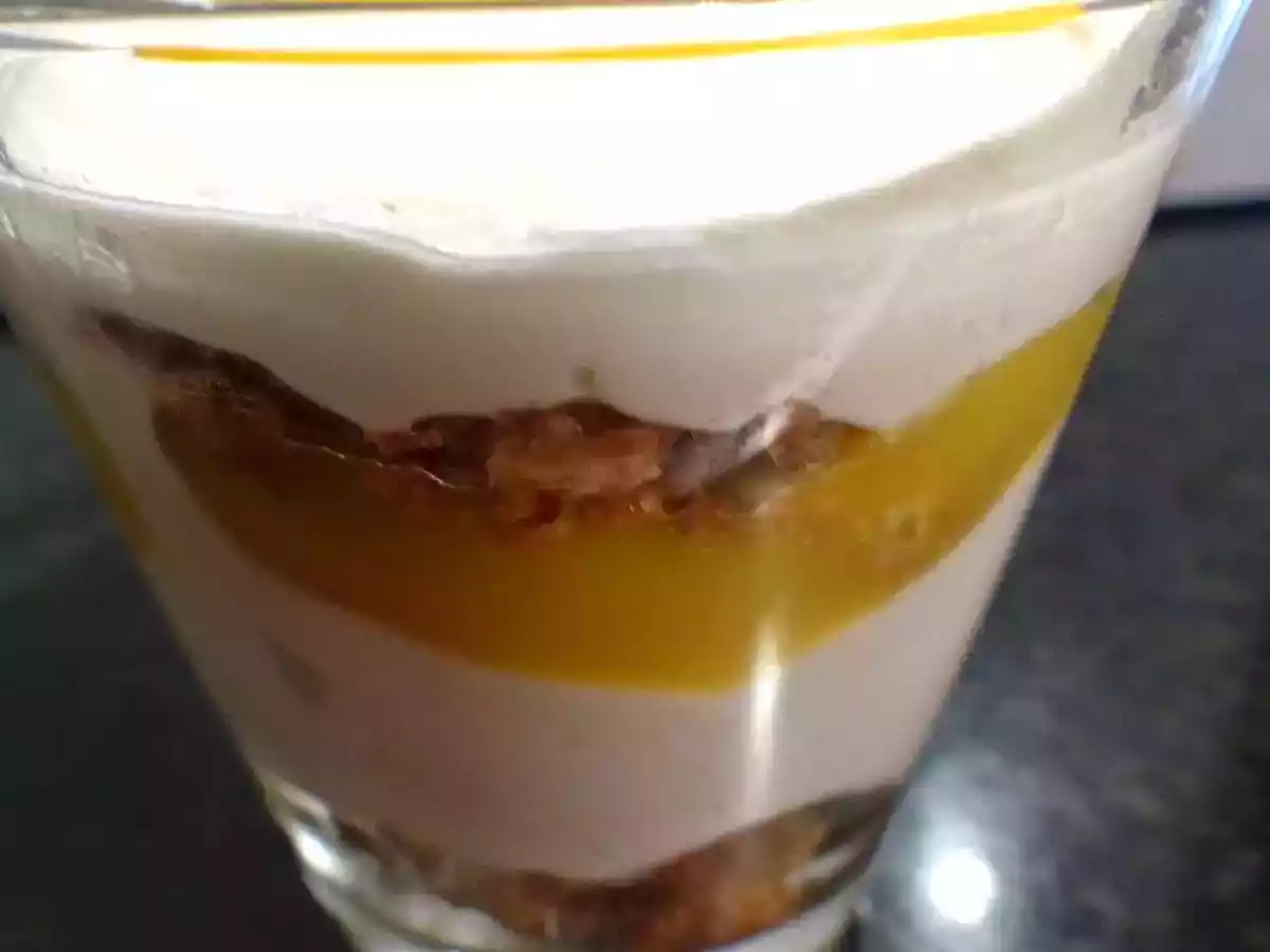 Mascarpone ~ Mango ~ Dessert mit Whisky