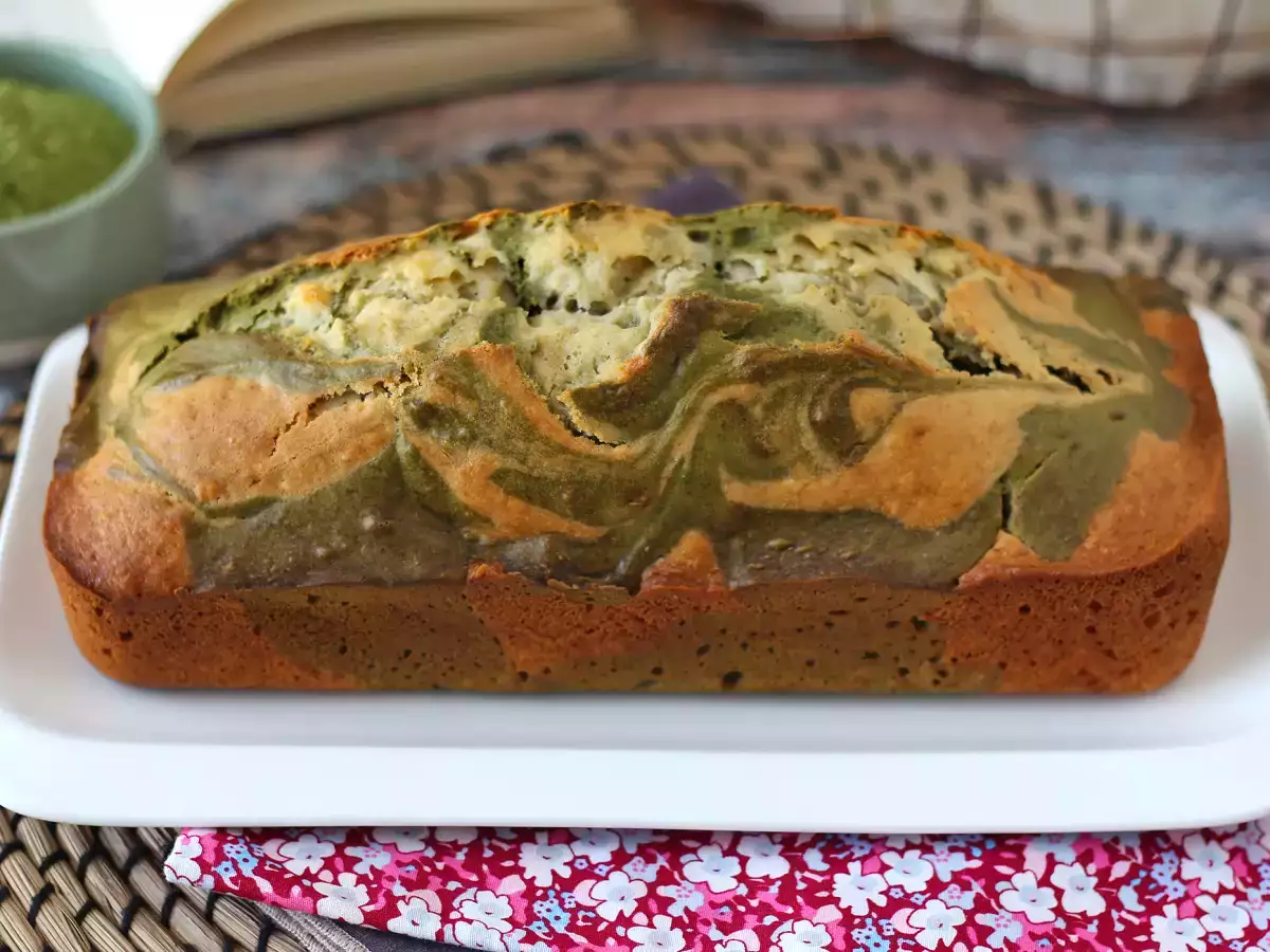Matcha-Marmorkuchen - foto 2