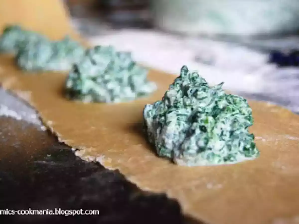 Maultaschen mit Spinat-Ricotta-Füllung