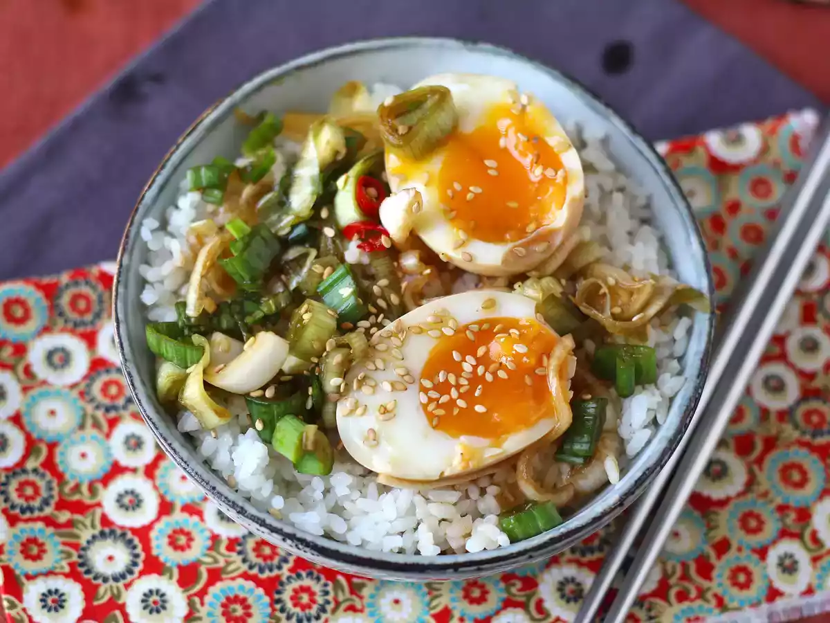 Mayak Gyeran - Marinierte Eier auf koreanische Art