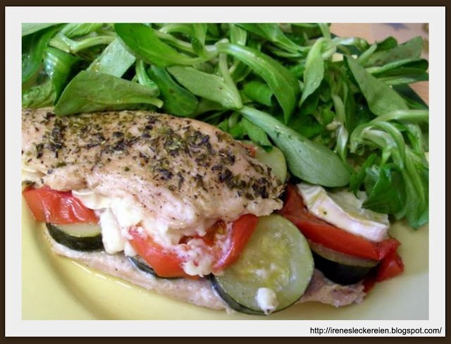 Mediterrane puten-papillote rezept