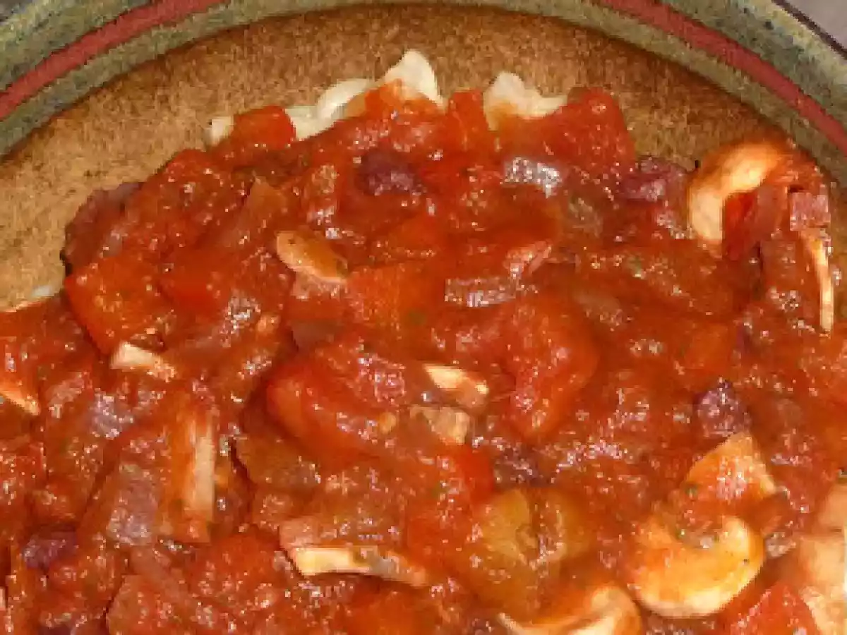 Mediterraner Nudeltopf