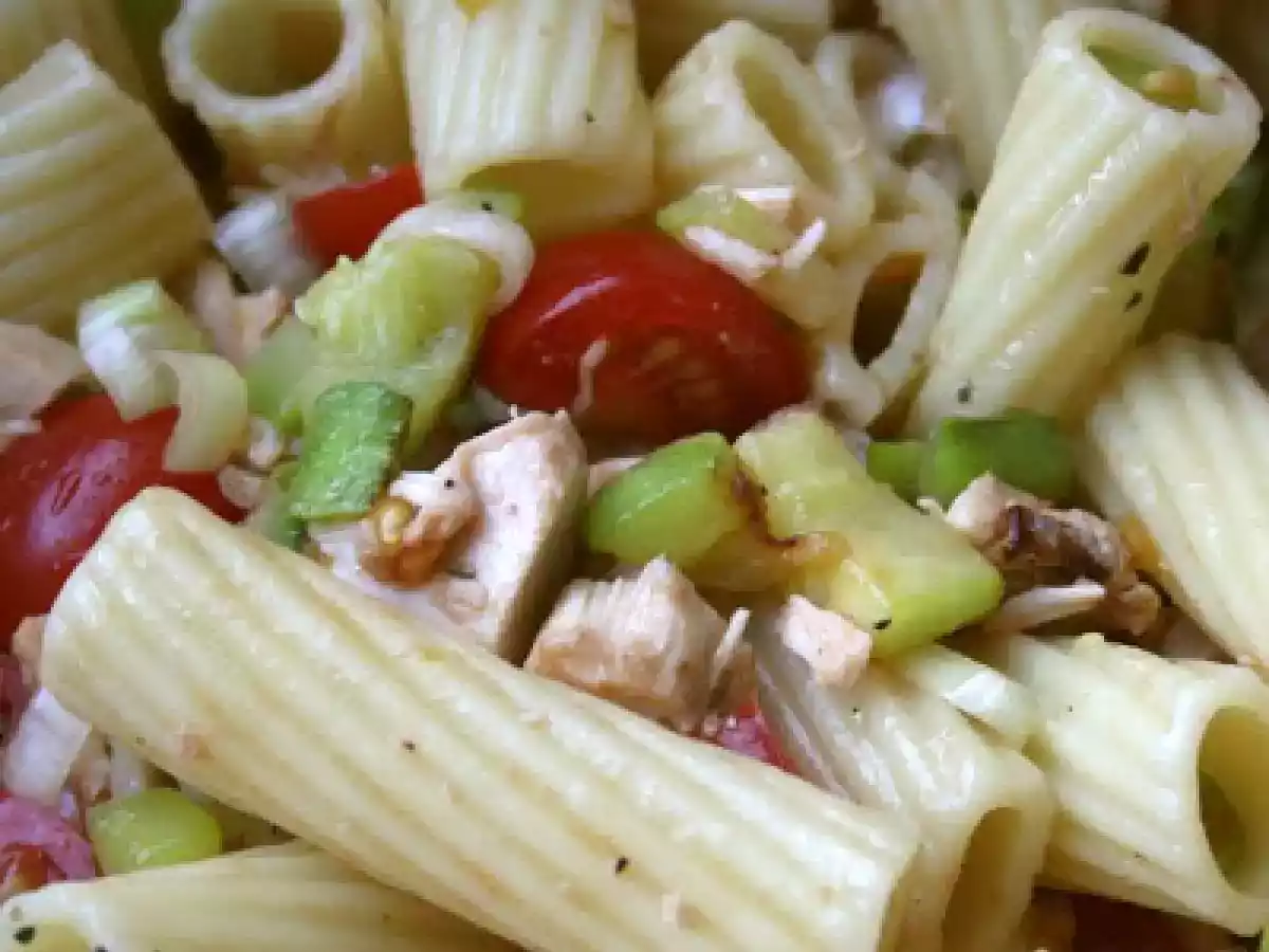 Mein italienischer Nudelsalat