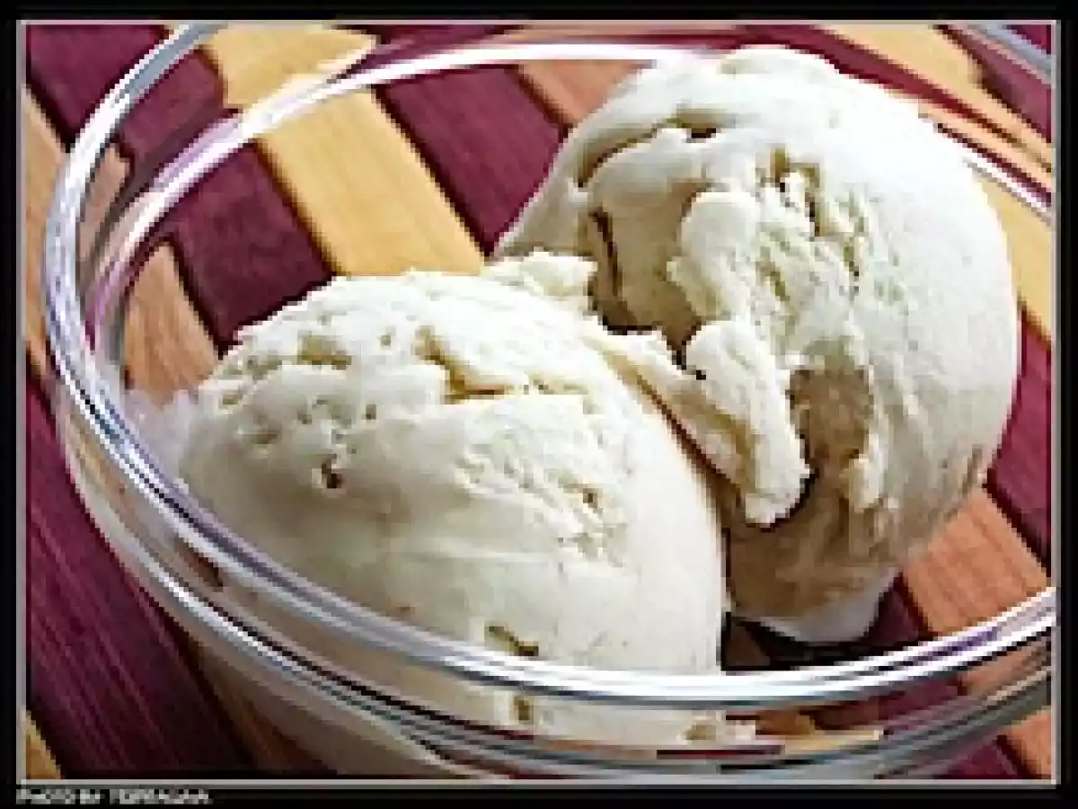 Melone-Joghurt-Eiscreme