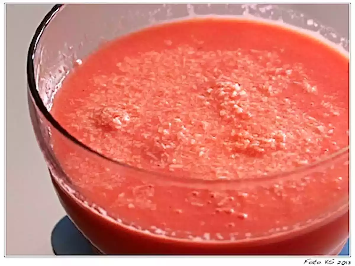 Melonen-Kokos-Kaltschale