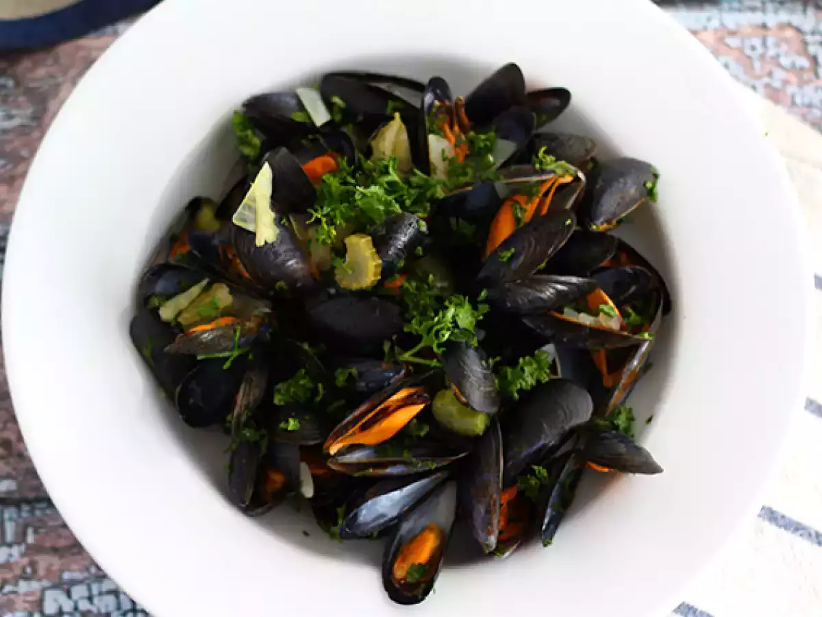 Miesmuscheln nach Matrosenart: einfaches und köstliches Rezept - foto 3