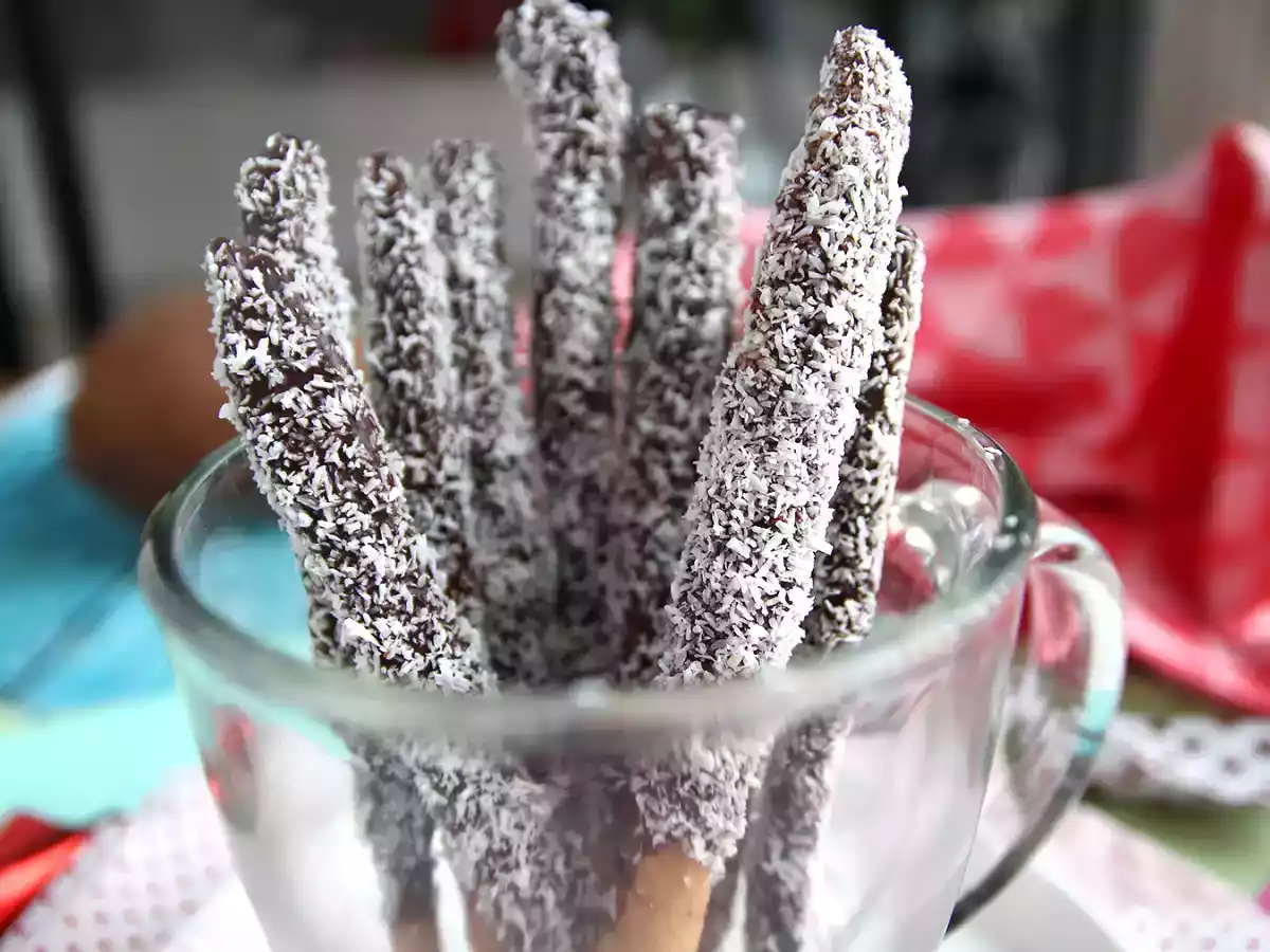 Mikados mit Kokosnuss - foto 2