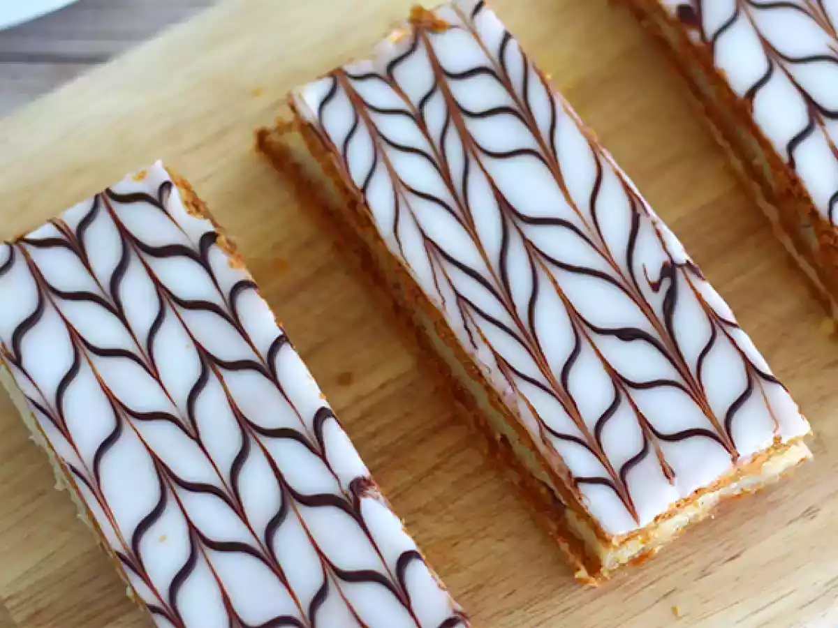 Mille feuille mit Vanille - foto 3