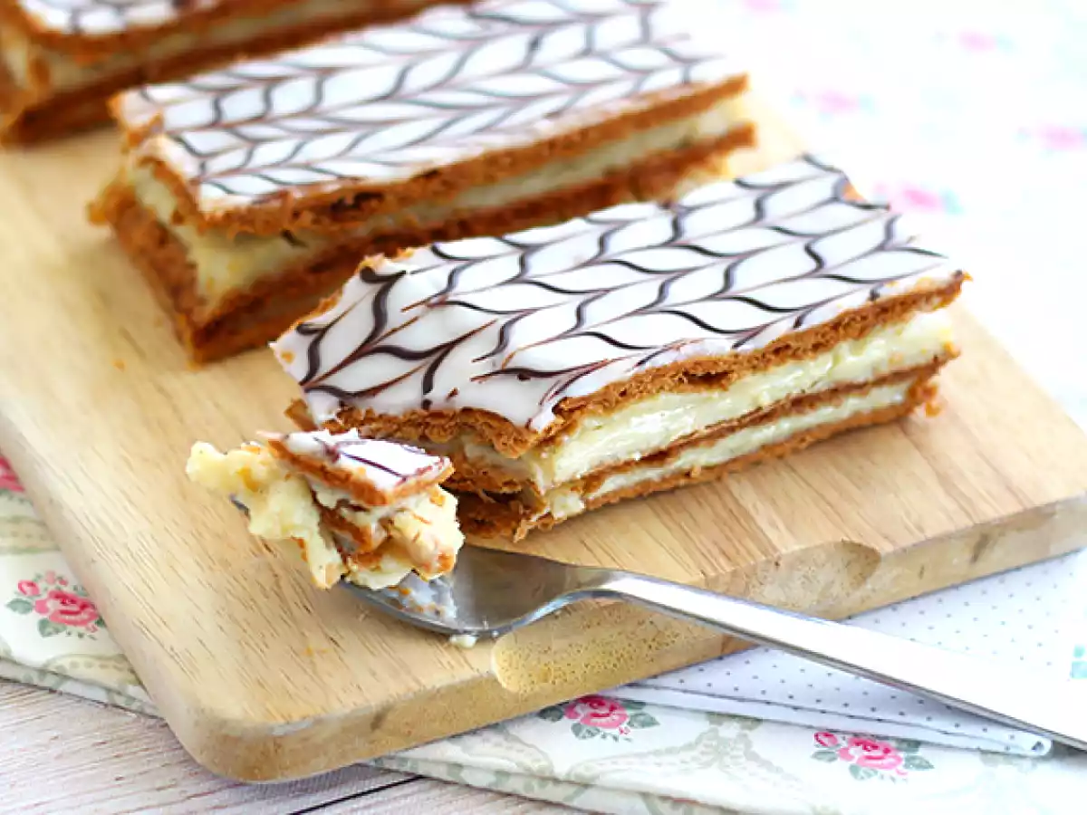 Mille feuille mit Vanille - foto 4