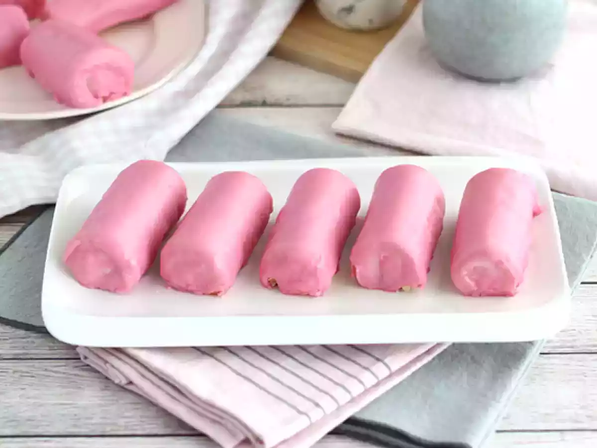 Mini-Erdbeerbrötchen, die Pink Panthers - foto 2
