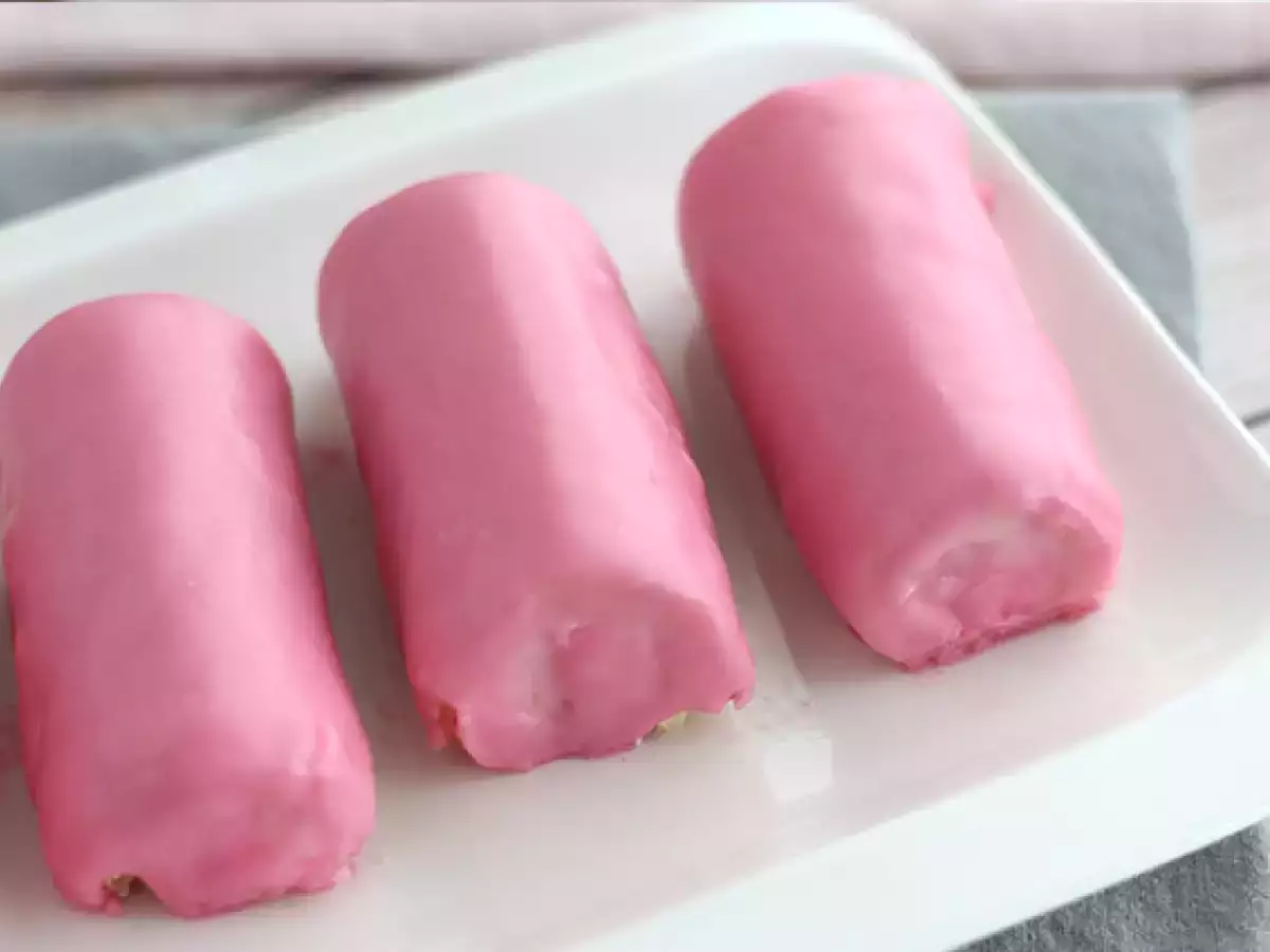 Mini-Erdbeerrouladen „Pink Panthers“ - foto 4
