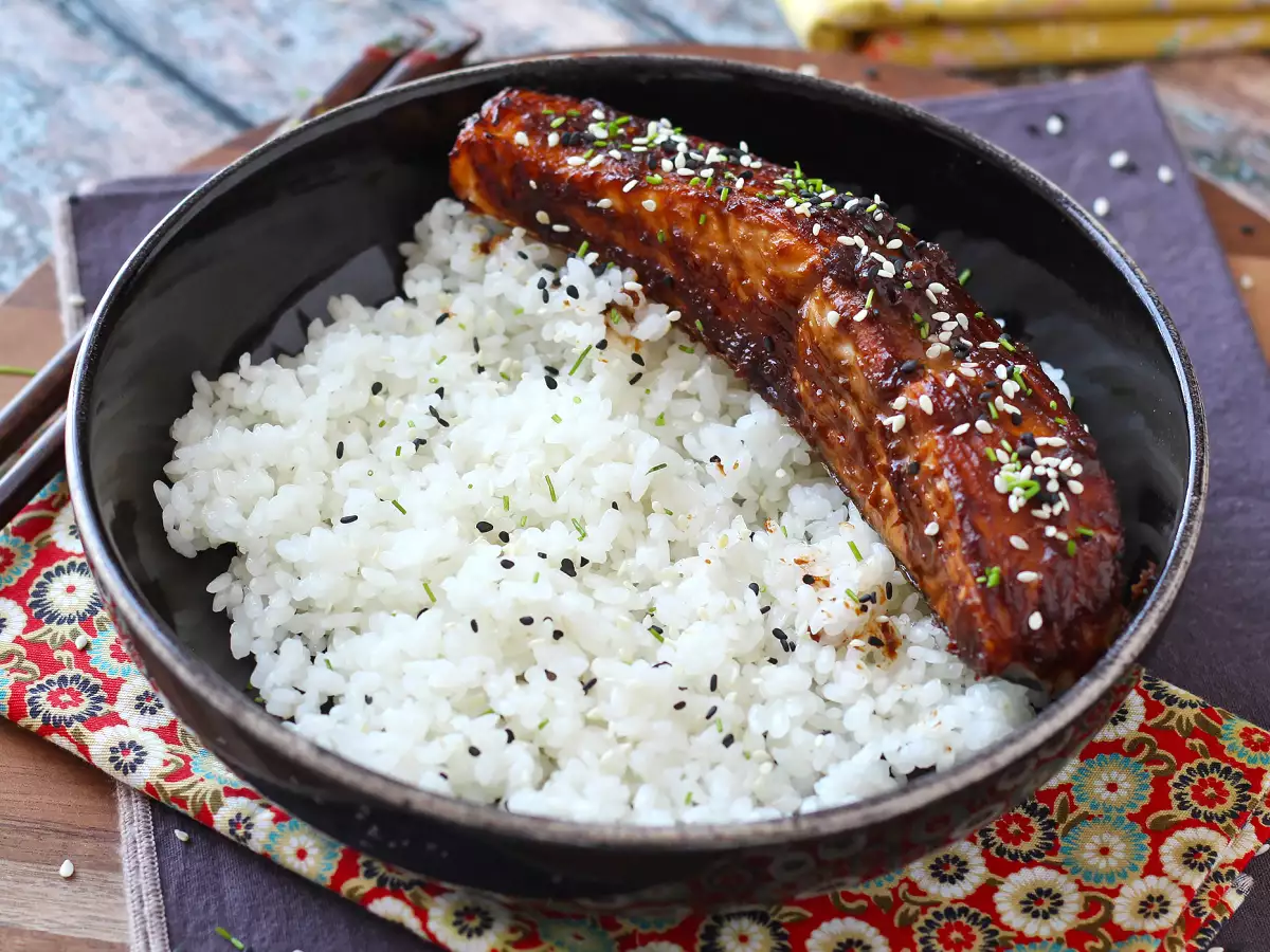 Miso-Lachs aus dem Ofen : einfaches Rezept mit Mirin und Sake - foto 8